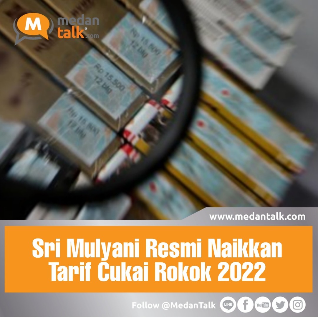 Menteri Keuangan Sri Mulyani Resmi Menaikkan Tarif Cukai Rokok Rata ...