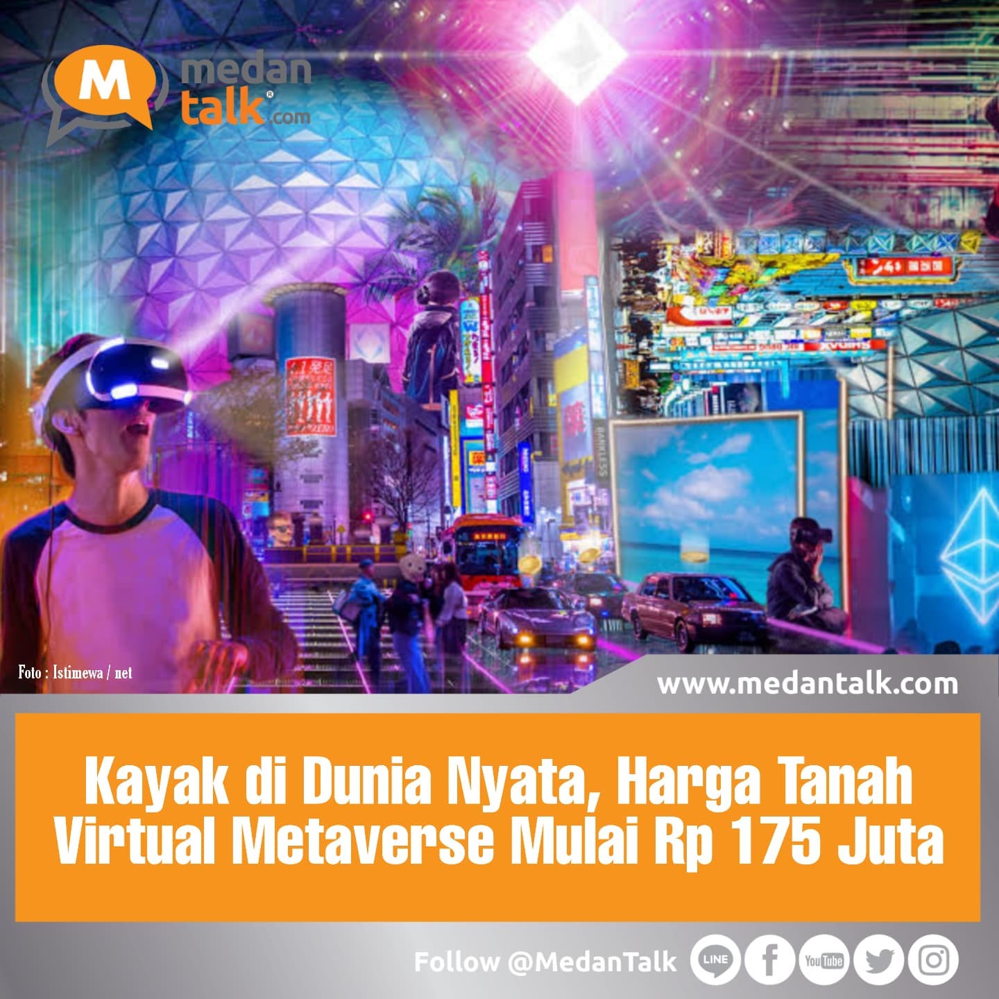 Kayak Di Dunia Nyata, Harga Tanah Virtual Metaverse Mulai Rp 175 Juta ...