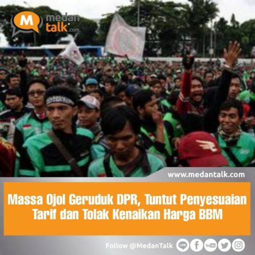 Pengemudi ojek dan taksi daring yang tergabung dalam Koalisi Driver Online (Kado)
