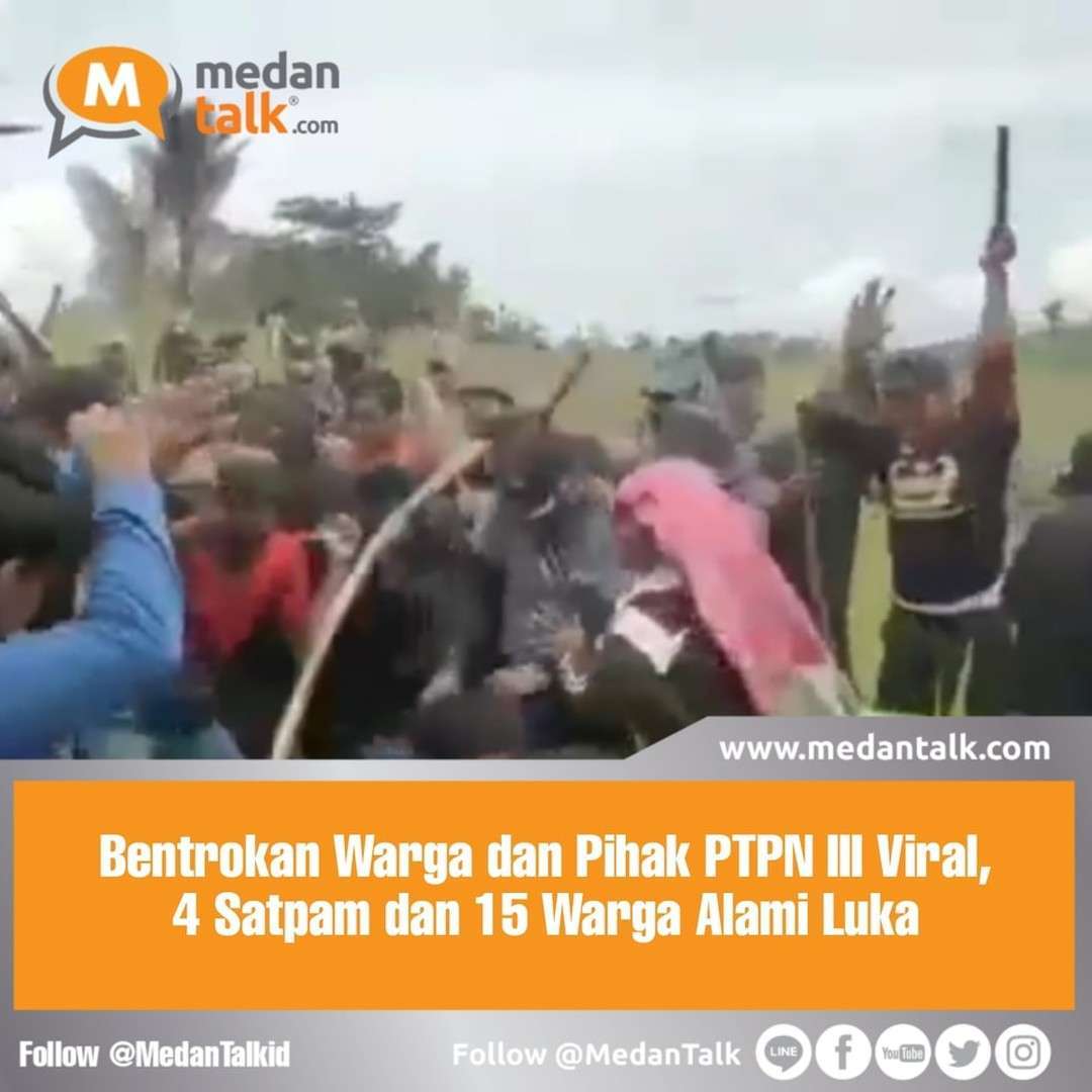Bentrokan Warga dan Pihak PTPN III Viral, 4 Satpam dan 15 Warga Alami Luka

Video bentrokan antara warga dan pihak PT Perkebunan Nusantara (PTPN) III yang berpusat di Tanjung Morawa Medan dengan Unit Kebun Bangun di Kelurahan Gurilla, Siantar Sitalasari viral.

Aksi lempar baru dan pemukulan tak terelakkan. Sejumlah warga terlihat kesakitan memegang kepala mereka.

Informasi yang diperoleh, bentrokan itu terjadi ketika beberapa warga menghampiri untuk mediasi ke pihak PTPN III terkait penyerangan yang terjadi pada satuan pengamanan (satpam) Sumino pada 15 Januari 2023.

Proses mediasi alot antara kedua pihak. Alhasil, terjadi bentrok. Dua rumah diserang centeng atau pihak pengamanan PTPN III, Pada Rabu, 25 Januari 2023. Pukul 12.00 WIB.

Ketua Forum Tani Indonesia (Futasi) Tiomerlin Sitinjak mengatakan, 2 rumah diserang pihak pengamanan PTPN III Unit Kebun Bangun di Kelurahan Gurilla, Siantar Sitalasari Pukul 12.00 WIB. 

"Lantas sejumlah pengaman kebun melakukan penyerangan sampai ke dapur milik warga dengan mengunakan tonkat dan melemparinya dilokasi kejadian," katanya.

"Dalam bentrok tersebut terdapat 15 warga yang mengalami luka-luka lebam di mata, di pelipis dahi, dan beberapa di siku tangan warga. “Kami bahkan dibentrokkan sama warga di sekitar kelurahan kami, kan jahat kali mereka,” ujarnya.

Ketua Futasi Tiomerlin Sitinjak dan beberapa korban melaporkan kejadian tersebut ke Kepolisian Resor (Polres) Pematang Siantar sore itu pukul 17.00 WIB.

Asisten Personalia PTPN III, Doni Manurung dalam keterangannya kepada awak media mengatakan, pihaknya hanya melakukan pembersihan areal dan merawat kelapa sawit yang baru ditanam.

"Tiba-tiba mereka seakan sudah direncanakan sangat ganas menghadang dan menerobos barisan satpam yg berjaga di area tanaman sehingga terjadi saling dorong-mendorong,” tuturnya.

"Ada beberapa di antara warga yang melempari alat berat sehingga kaca escavator pecah. Di antara mereka ada yang membawa senjata tajam," katanya. 

Katanya, personel pengamanan yang berjaga saat kejadian ada 100 orang dibagi atas dua tim. Atas peristiwa itu pihaknya alami kerugian Rp28 juta. 

Sumber: IWO Medan