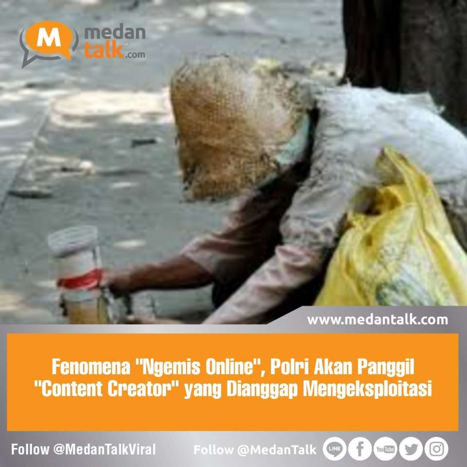 Fenomena "Ngemis Online", Polri Akan Panggil "Content Creator" yang Dianggap Mengeksploitasi

Direktorat Tindak Pidana Siber (Dittipidsiber) Badan Reserse Kriminal (Bareskrim) Polri mengatakan, pihaknya akan melakukan pemanggilan kepada content creator yang mengunggah video yang mengeksploitasi kelemahan seseorang. Hal ini merespons adanya fenomena mengemis online yang marak di media sosial aplikasi TikTok.

"Dalam waktu dekat kami akan melakukan pemanggilan kepada content creator yang membuat konten yang menurut kami tidak pas, yang mengeksloitasi kelemahan seseorang," ucap Direktur Tindak Pidana Siber (Dirtipidsiber) Bareskrim Polri Brigjen Adi Vivid Agustiadi Bachtiar di Lobi Bareskrim Polri, Jakarta, Kamis (19/1/2023).

Ia mengatakan, pihaknya juga akan memberikan edukasi kepada beberapa content creator agar menghentikan konten yang tidak bermanfaat dan tidak baik.

Menindaklanjuti hal itu, Dittipidsiber Bareskrim juga akan menggandeng Komisi Nasional Perempuan dan Komnas Anak. "Kami akan menggandeng Komnas Perempuan dan Anak untuk menghimbau kepada rekan-rekan, pada saat ini kami juga mengimbau rekan-rekan content creator untuk menyetop membuat konten seperti itu karena itu tidak baik, ke depannya sangat tidak baik," ucapnya. 

Ia pun mengimbau masyarakat untuk membuat laporan jika menemukan video terkait eksploitasi seseorang di media sosial.

Sumber: kompas.com