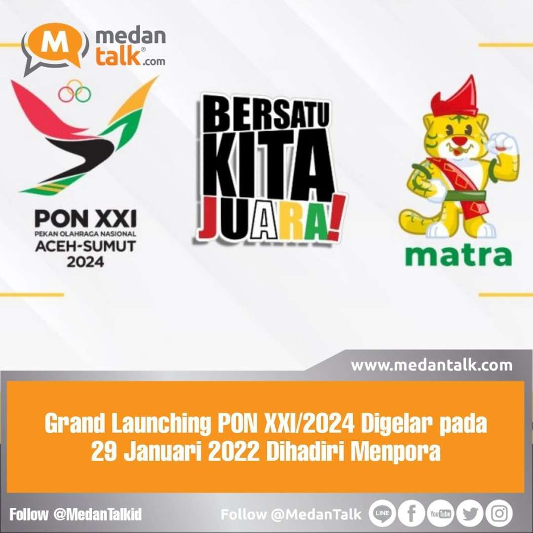 Grand Launching PON XXI/2024 Digelar pada 29 Januari 2022 Dihadiri Menpora

Grand Launching Pekan Olahraga Nasional (PON) XXI/2024 Aceh-Sumut akan dimeriahkan berbagai atraksi menarik dari berbagai cabang olahraga dan masyarakat. Peluncuran Logo, Maskot, Tagline PON 2024 tersebut juga rencananya akan dihadiri langsung oleh Menteri Pemuda dan Olahraga (Menpora) RI Zainuddin Amali.

“Insya Allah, rencananya Bapak Menpora akan hadir langsung di acara Grand Launching PON XXI/2024 Aceh-Sumut, yang akan di pusatkan di Lapangan Astaka, Jalan Willem Iskandar/Pancing, Minggu  29 Januari 2023 mendatang,” ujar Kepala Dinas Komunikasi dan Informatika (Kominfo) Provinsi Sumatera Utara (Sumut) Ilyas S Sitorus di ruang kerjanya, Kantor Dinas Kominfo Sumut Jalan HM Said Nomor 27, Medan, Kamis (26/1/2023).

Selain atraksi menarik dari Cabor Wushu, Drum Band dan lainnya, menurut Ilyas, Grand Launching PON XXI tersebut, juga diawali fun walk dan fun run, serta fun bike dari kediaman gubernur sampai lokasi acara. Diperkirakan akan dihadiri sekitar 15.000 peserta, dari masyarakat, para atlet dari berbagai cabang olahraga, pelajar dan mahasisnya.

“Grand Launching PON XXI akan dibuat semeriah mungkin, diikuti ribuan masyarakat, atlet, pelajar dan mahasiswa,” katanya.

Dengan kegiatan tersebut, Ilyas juga berharap, gaung PON 2024 Aceh-Sumut semakin besar. Logo, Maskot, dan Tagline PON 2024 Aceh-Sumut akan semakin dikenal luas oleh masyarakat. Tidak hanya di Sumut, tetapi juga di tingkat nasional.

“Sehingga masyarakat merasa memiliki dan bagian dari pelaksanaan PON 2024 Aceh-Sumut, serta berpartisipasi aktif untuk menyukseskan event nasional empat tahunan tersebut,” harapnya.

Apalagi, menurut Ilyas, PON 2024 Aceh-Sumut tidak hanya tentang prestasi olahraga, namun juga diharapkan akan membawa dampak ekonomi yang besar bagi masyarakat Sumut. Terutama sektor pariwisata, perhotelan, UMKM dan lainnya.

Sumber: m.gosumut.com/berita/baca/2023/01/26/grand-launching-pon-xxi2024-di-medan-29-januari-2022-ada-berbagai-atraksi-dan-dihadiri-menpora