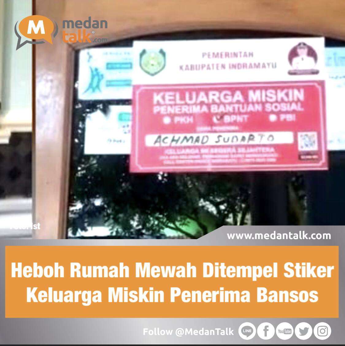 Heboh Rumah Mewah Ditempel Stiker Keluarga Miskin Penerima Bansos

Beredar video menampilkan rumah-rumah mewah di Kabupaten Indramayu, Jawa Barat ditempel stiker bertuliskan keluarga miskin penerima bantuan sosial (bansos). Lihat @medantalkviral

Dalam video berdurasi 34 detik itu, terlihat rumah warga yang mempunyai toko kelontong dan rumah permanen berlantai keramik dengan tembok kokoh ditempel stiker keluarga miskin, yang seharusnya tidak berhak mendapatkan bansos.

Terkait hal itu, Kepala Dinas Sosial Kabupaten Indramayu, Sri Wulaningsih, membenarkan atas adanya rumah-rumah mewah di Indramayu yang ditempel sticker keluarga miskin penerima bansos, seperti yang ditampilkan dalam video tersebut.

"Dalam video itu benar kejadiannya di Indramayu, dan memang nyata. Itu hanya beberapa (rumah) yang viral, mungkin kenyataannya lebih dari itu," ujar dia, kepada MNC Portal Indonesia (MPI), saat ditemui di ruang kerjanya, Jumat (30/12/2022).

Sri Wulaningsih mengungkapkan, upaya pelabelan stiker keluarga miskin penerima bansos ini menjadi cara dari pemerintah untuk memperbaiki kualitas Keluarga Penerima Manfaat (KPM) bansos di Kabupaten Indramayu.

Di mana, lanjut Wulan, pelabelan stiker ini ditempelkan pada rumah-rumah KPM penerima Program Keluarga Harapan (PKH), Bantuan Pangan Non Tunai (BPNT), dan Penerima Bantuan Iuran Jaminan Kesehatan atau (PBI).

"Saat ini, baru sekitar 30.000 rumah yang sudah dipasang stiker dari total 250.825 KPM," katanya.

Sri Wulaningsih meminta kepada mereka yang sudah masuk kategori sejahtera untuk bisa mengundurkan diri agar dapat diganti dengan masyarakat lain yang benar-benar membutuhkan.

Pihaknya berharap, KPM yang sudah sejahtera bisa sadar dan merasa malu karena rumahnya ditempeli stiker keluarga miskin.

"Tapi nyatanya mereka (KMP yang sudah sejahtera) diam aja saat ditempeli stiker. Meskipun viral ternyata gak malu juga," tukas Sri Wulaningsih.

Cek video viralnya di @medantalkviral

Sumber: okezone