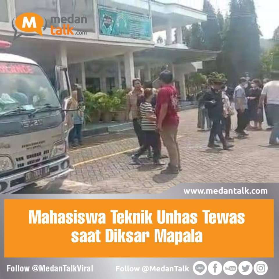 Mahasiswa Teknik Unhas Tewas saat Diksar Mapala

Virendy Marjefy (19 tahun), mahasiswa Fakultas Teknik Universitas Hasanuddin Makassar, meninggal saat mengikuti Diksar Mapala 09 di Kabupaten Maros, Sulawesi Selatan.

Mahasiswa jurusan Arsitek ini meninggal saat melintas jalur Tompobulu Maros-Malino, Kabupaten Gowa, pada Jumat malam (13/1).Adapun pihak keluarga baru mengetahui itu pada Sabtu pagi (14/1).

"Iya benar, mahasiswa Teknik meninggal saat Diksar Mapala 09," kata Kabag Humas Unhas, Supratman S Athana, kepada kumparan, Sabtu (14/1).

Supratman mengaku belum mengetahui kronologi dan penyebab meninggalnya korban. Tapi diakuinya, mahasiswa tersebut sempat dibawa ke Rumah Sakit Grestelina sebelum dibawa ke rumah duka.

"Saya sementara cari tahu juga. Tapi saat ini korban sudah dibawa ke rumah duka," bebernya.

Ibrahim selaku Ketua Mapala O9 Unhas mengatakan korban sempat tidak enak badan. "Magrib kemarin, korban tidak enak badan tapi tetap jalan. Sekitar jam 11 malam ia sudah tidak sadarkan diri," katanya saat ditemui di RS Grestelina.

Saat korban tak sadarkan diri, panitia pun langsung berusaha mengevakuasi untuk turun dari gunung. Namun, korban meninggal di perjalanan.

"Kami evakuasi dari atas gunung turun ke permukiman warga sekitar lima jam. Subuh baru tiba. Jadi pagi baru infokan keluarga, karena juga baru dapat jaringan," tandas dia.

Sumber:m.kumparan.com/kumparannews/mahasiswa-teknik-unhas-tewas-saat-diksar-mapala-1zdTbzsSeBa
