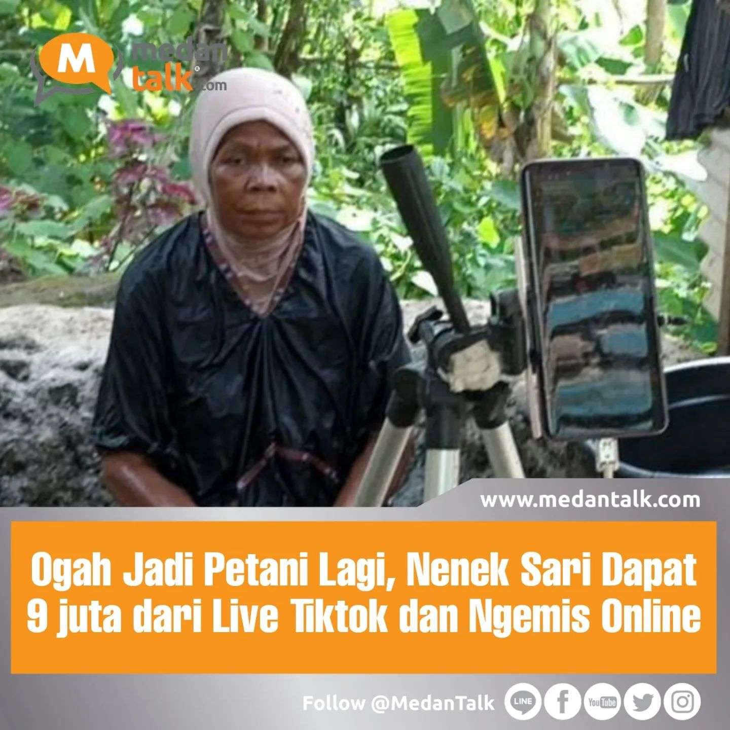 Ogah Jadi Petani Lagi, Nenek Sari Dapat 9 juta dari Live Tiktok dan Ngemis Online

Nenek Layar Sari pun mengaku enggan menjadi petani lagi.

Warga Desa Setanggor, Lombok Tengah, Nusa Tenggara Barat (NTB) rela dua jam live TikTok mandi lumpur hingga menggigil kedinginan.

Ia mengungkapkan pendapatannya mencapai Rp 9 juta selama live TikTok mandi lumpur.

Namun, fenonema live TikTok mandi lumpur yang melibatkan lansia tersebut disorot banyak pihak.

Pengguna TikTok Sultan Intan dinilai mengeksploitasi lansia untuk menjadi pemeran live mandi lumpur.

Bahkan, Menteri Sosial Tri Rismaharini sampai mengeluarkan surat edaran larangan ngemis online.

Nenek Layar Sari (55), warga Desa Setanggor, Lombok Tengah, Nusa Tenggara Barat (NTB), mengaku bergabung dengan pemilik TikTok Sultan Intan untuk melakukan aksi mandi lumpur.

Bermodalkan air kolam kecil berukuran 1,5 meter x 1 meter, Nenek Sari melakukan live TikTok dengan mengguyurkan air lumpur ke badannya. Hal itu biasanya dilakukan selama dua jam hingga menggigil kedinginan.

Nenek Sari mengungkapkan penghasilan yang didapatkannya dari menjadi pemeran live TikTok mandi lumpur. Sekitar sembilan kali melakukan live TikTok mandi lumpur, dia mendapatkan uang jutaan rupiah.

Nenek Sari mengatakan, tindakannya menjadi pemeran dalam live TikTok mandi lumpur merupakan sukarela dan tanpa paksaan. Dia merasa lebih mudah mendapatkan uang dari live TikTok ketimbang menjadi petani.