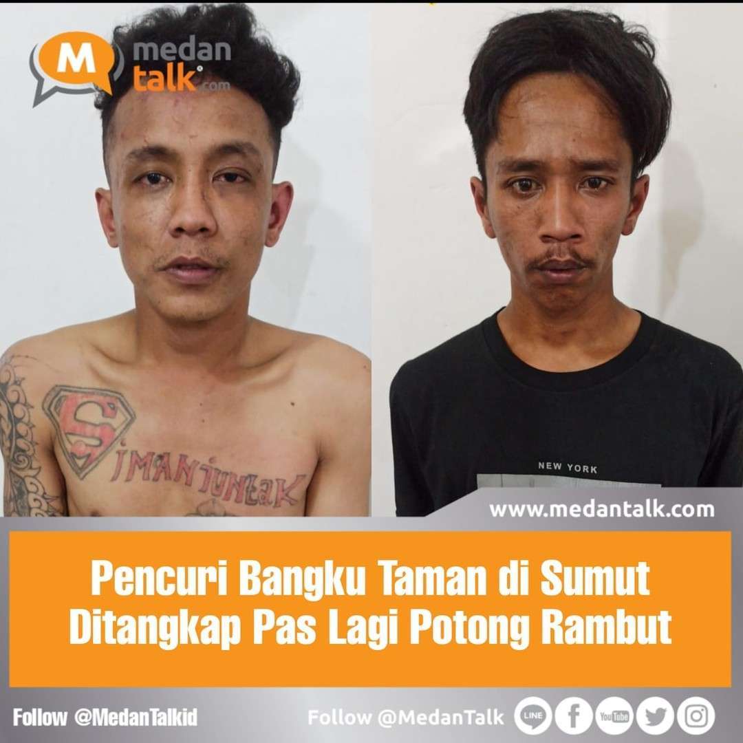 Pencuri Bangku Taman di Sumut Ditangkap Pas Lagi Potong Rambut

Polisi menangkap dua pencuri bangku taman di Kota Pematangsiantar, Sumatera Utara, yakni Hendriko Ricky (24 tahun) dan Dicky Tambunan (22).

"HR (Hendriko) ditangkap saat sedang pangkas rambut di Jalan Rakuta Sembiring," kata Kasatreskrim Polres Pematangsiantar, AKP Banuara Manurung, Kamis (26/1).

Hendriko ditangkap pada Rabu (25/1). "Saat diinterogasi, pelaku mengakui perbuatannya," kata Banuara. Dicky ditangkap tak lama kemudian.

Pencurian itu terjadi pada Selasa dini hari (24/1). Hendriko dan Dicky mencabut kursi yang tertempel di trotoar itu dengan cara menggoyang-goyangkan hingga bautnya lepas.

"Selanjutnya mereka membawa kursi besi tersebut dengan menggunakan sepeda motor tanpa pelat nomor," ujar Banuara.

Sumber: m.kumparan.com/amp/kumparannews/pencuri-bangku-taman-di-sumut-ditangkap-pas-lagi-potong-rambut-1ziA0Xbe3aU