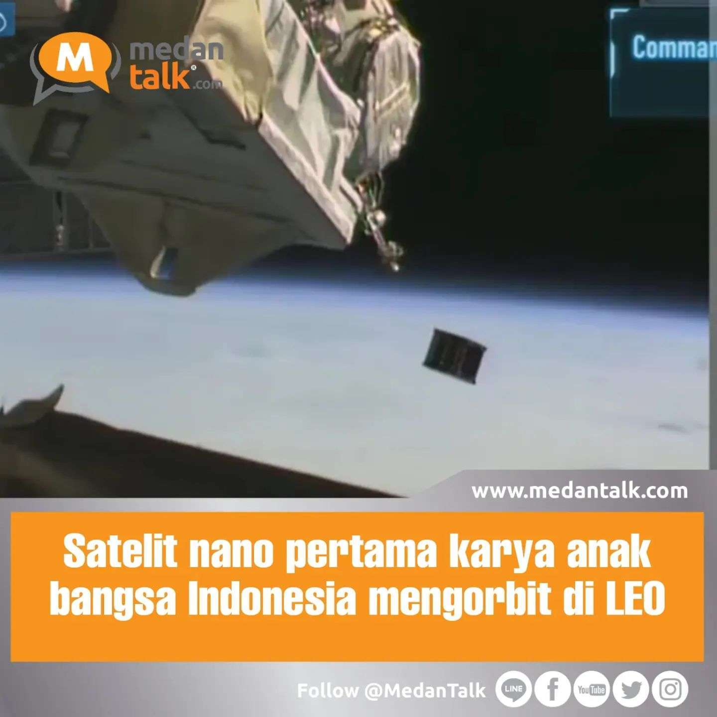 Satelit nano pertama karya anak bangsa Indonesia mengorbit di LEO

Satelit nano pertama karya insinyur muda Indonesia lulusan Universitas Surya, Surya Satellite-1 (SS-1), mengorbit di Low Earth Orbit (LEO) setelah diluncurkan dari Stasiun Luar Angkasa Internasional dengan modul deployer milik Japan Aerospace Exploration Agency, Jumat.

"Peluncuran dan pelepasan SS-1 menuju orbit akan memberikan suntikan motivasi terhadap pentingnya penguasaan teknologi satelit untuk Indonesia," kata Kepala Organisasi Riset Penerbangan dan Antariksa Badan Riset dan Inovasi Nasional (BRIN) Robertus Heru Triharjanto dalam acara peluncuran satelit tersebut yang diikuti dalam jaringan di Jakarta.

SS-1 membawa muatan berupa modul radio amatir yang berfungsi memancarkan ulang sinyal radio yang didapat dari Bumi. SS-1 merupakan satelit nano atau CubeSat yang berukuran 10x10x11,35 cm dengan berat 1-1,3 kg, lebih kecil dari satelit mikro atau TubeSat yang biasanya memiliki berat 50-70 kg.

Misi SS-1 adalah Automatic Packet Reporting System (APRS) yang berfungsi sebagai media komunikasi via satelit dalam bentuk teks singkat. Teknologi tersebut dapat dikembangkan untuk mitigasi bencana, pemantauan jarak jauh, dan komunikasi darurat.

Melalui proses pelepasan satelit menuju orbit LEO tersebut, SS-1 mengorbit di ketinggian 400-420 km di atas permukaan Bumi dengan sudut inklinasi 51,7 derajat. Satelit itu diperkirakan akan melintasi wilayah Indonesia tiap 1,5-2 jam.

Proyek SS-1 diinisiasi oleh insinyur muda Indonesia dari Universitas Surya yang bekerja sama dengan Organisasi Radio Amatir Indonesia (ORARI) sejak Maret 2016.

Pada 2017, proyek SS-1 memulai pengerjaan dan pelatihan pembuatan satelit nano dengan supervisi dari para periset di Pusat Teknologi Satelit Lapan yang sekarang merupakan Pusat Riset Teknologi Satelit BRIN.

Proyek pengembangan satelit SS-1 terealisasi melalui dukungan dan kolaborasi multipihak antara lain tim insinyur muda bersama PT Pasifik Satelit Nusantara, ORARI, PT Pudak Scientific, BRIN, serta Kementerian Komunikasi dan Informatika.