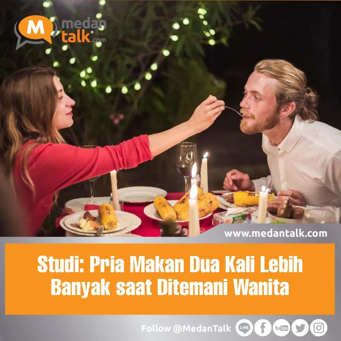 Studi: Pria Makan Dua Kali Lebih Banyak saat Ditemani Wanita

Ilmuwan asal Amerika Serikat meneliti perilaku puluhan pria dan wanita di meja makan pizza all you can eat. Hasilnya, pria yang makan ditemani wanita mampu menghabiskan pizza dua kali lebih banyak dibanding pria yang hanya makan bersama teman pria.

“Kami menemukan pria makan berlebihan saat ditemani wanita,” ujar penulis Kevin Kniffin dari Universitas Cornell, Ithaca, New York, dilansir dari Reuters, Senin 26 Desember 2022.

Penelitian ini, kata Kniffin, melibatkan 74 pria dan 59 wanita berusia 18 tahun ke atas yang datang ke restoran khas Italia di Timur Laut Amerika Serikat selama dua minggu. Di sana mereka dihidangkan pizza, salad hingga makanan lainnya.

Sebelum setiap pengunjung meninggalkan restoran, mereka akan didekati oleh seorang peneliti dan diminta mengisi survei singkat. Survei tersebut mengajukan pertanyaan untuk menilai tingkat kenyang, perasaan tergesa-gesa, dan kenyamanan mereka saat makan.

Dalam penelitian tersebut terlihat, pria yang makan pizza bersama teman wanita rata-rata mampu menghabiskan 3 pizza dan 5 mangkuk salad. Sementara pria yang datang bersama teman prianya hanya mampu menghabiskan 1,5 pizza dan 3 mangkuk salad.

Kniffin mengatakan bahwa, kemungkinan besar para pria ingin memamerkan kemampuan bahwa mereka memiliki tubuh yang sehat sehingga mampu memakan banyak hidangan.

"Temuan ini menunjukkan bahwa pria cenderung makan berlebihan untuk pamer. Anda juga dapat melihat kecenderungan ini dalam kompetisi makan yang hampir selalunya diikuti oleh sebagian besar peserta pria," katanya.

Meski begitu, Kniffin mengaku penelitiannya masih jauh dari sempurna dan memiliki keterbatasan. Penelitiannya tak menjelaskan apa acara makan-makan yang dijalankannya, apakah itu konteks kencan, makan siang, atau pertemuan bisnis.

Penelitiannya juga bersifat kecil untuk ukuran jumlah responden. Studi ini bisa ditemukan di jurnal Evolutionary Psychological Science dengan judul 'Eating Heavily: Men Eat More in the Company of Women.'