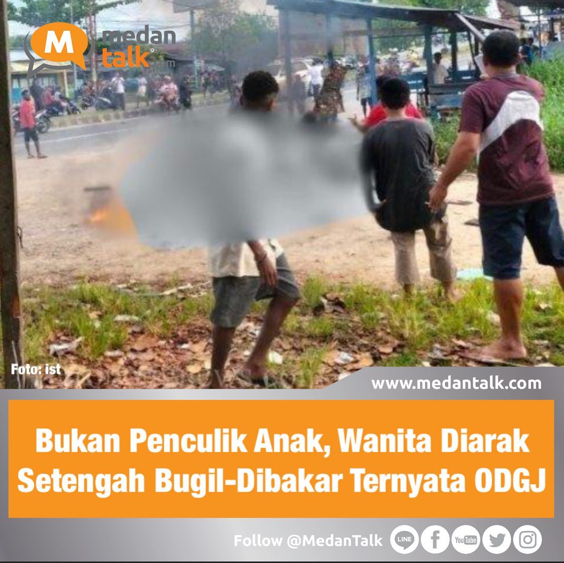 Bukan Penculik Anak, Wanita Diarak Setengah Bugil-Dibakar yang Viral Ternyata ODGJ

Polisi mengungkap sosok Wa Gesuti, wanita yang diarak setengah bugil lalu dibakar sampai tewas karena dituduh penculik anak di Sorong, Papua Barat Daya. Usut punya usut, Wa Gesuti ternyata orang dalam gangguan jiwa atau ODGJ.

"Jadi begini, yang bersangkutan itu memang benar ODGJ," ujar Kasat Reskrim Polresta Kota Sorong Iptu Ade Andini, Minggu (29/1/2023).

Ade mengatakan, korban sebenarnya sudah sempat diamankan oleh warga pada Minggu (22/1) atau dua hari sebelum insiden pembakaran. Saat itu, korban juga dicurigai sebagai penculik anak.

"2 Hari sebelum peristiwa sebenarnya korban itu sempat diamankan warga lantaran diduga hal yang sama. Tetapi kejadian itu diketahui anggota Polri dari Polres Raja Ampat dan kemudian mengamankannya ke Polresta Sorong Kota," kata Ade.

"Nah saat itu korban diamankan dengan menggunakan baju batik anak sekolah sma. Kemudian karena kami menduga yang bersangkutan ODGJ akhirnya kami lepas," lanjut Ade.

Namun dua hari kemudian, Selasa (24/1), korban kembali diamankan oleh warga dan lagi-lagi dituduh sebagai penculik anak.

"Kami tak menduga 2 hari kemudian hal yang sama dialami korban. Dimana korban dituduh seorang penculik anak dan kemudian dimassa warga hingga dibakar dan meninggal dunia," katanya.

Menurut Ade, pihaknya tak menduga bahwa korban pembakaran adalah ODGJ yang sebenarnya sudah sempat diamankan warga hingga dievakuasi oleh aparat kepolisian.

"Saat kejadian saya sempat melihat video sebelum ke lokasi kejadian. Saya kira berbeda orangnya karena saat itu wajahnya sudah bengkak dan babak belur ternyata ketika kami ke lokasi perempuan tersebut sama dengan perempuan yang diamankan 2 hari lalu," katanya.

Untuk diketahui, polisi sudah menangkap tiga orang pelaku di kasus ini. Para pelaku ada yang berperan membeli bensin, provokator hingga membantu mengarak korban.

Kini polisi masih melakukan pengejaran terhadap pelaku lainnya yang dianggap terlibat dalam kasus ini. 

Sumber: detik