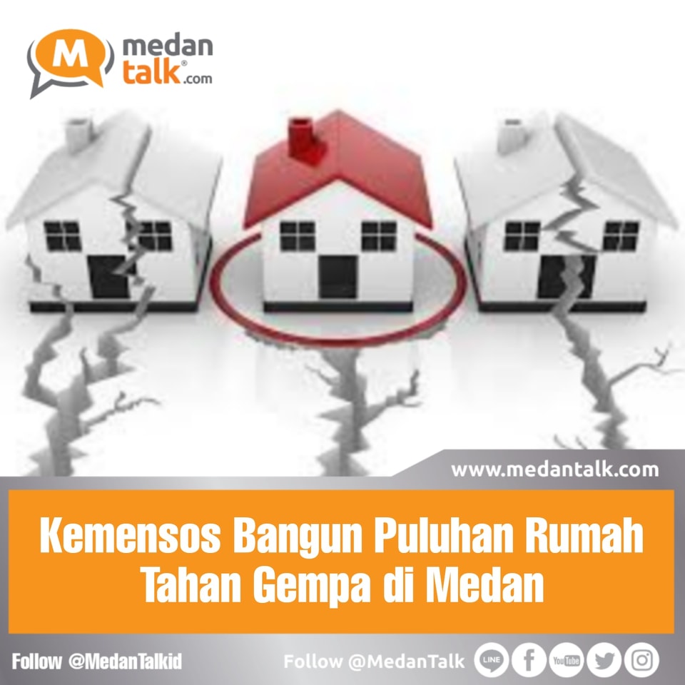Kemensos Bangun Puluhan Rumah Tahan Gempa di Medan

Kementerian Sosial (Kemensos) tengah membangun 27 unit rumah tahan gempa dan tsunami di Kawasan Medan Utara, Kota Medan, Sumatra Utara.

Kepala Dinas Sosial Kota Medan Khoiruddin Rangkuti menjelaskan, pembangunan rumah tahan gempa dan tsunami ini merupakan bantuan dari Kemensos kepada Pemerintah Kota Medan.

"Tahun ini Pemkot Medan dapat bantuan Kementerian Sosial untuk membangun sebanyak 27 unit rumah tahan gempa dan tsunami di Belawan," ucap Khoiruddin mengutip dari Antara, Rabu (22/2).

Terkait pembagian unit rumah tahan gempa dan tsunami, terang Khoiruddin, pihaknya pembangunan sebanyak 27 unit rumah ini menyebar ke beberapa lokasi. Namun, sebagian besar berada di Kelurahan Sicanang, Medan Belawan.

"Dari 27 unit rumah, sebagian besar berada di Kelurahan Sicanang, Medan Belawan. Pembangunan ini tidak di satu lokasi saja, melainkan pembangunan ini menyebar," tuturnya.

Tujuan dari pembangunan rumah tahan gempa dan tsunami dari Kemensos ini ialah sebagai pengganti rumah warga yang kondisinya sudah tidak layak huni, berdindingkan papan dengan beratapkan seng yang sudah berkarat.

"Tujuannya untuk membantu masyarakat, karena rumah yang mereka tempati sudah tidak layak huni lagi," ungkap Khoiruddin.

Khoiruddin mengatakan, pembangunan unit rumah tahan gempa dan tsunami oleh Kemensos ini mulai dilakukan di kawasan Medan bagian Utara yang meliputi tiga dari empat kecamatan di daerah ini.

Dari ketiga kecamatan itu di antaranya Medan Belawan, Medan Labuhan, dan Medan Marelan.

Desain dari rumah tahan gempa dan tsunami ini menyesuaikan dengan kondisi di kawasan Medan bagian Utara yang sebagian besar wilayah pesisir, sehingga sering dilanda banjir rob.

Sumber: merdeka.com/amp/sumut/kemensos-bangun-puluhan-rumah-tahan-gempa-di-medan-ini-tujuannya.html