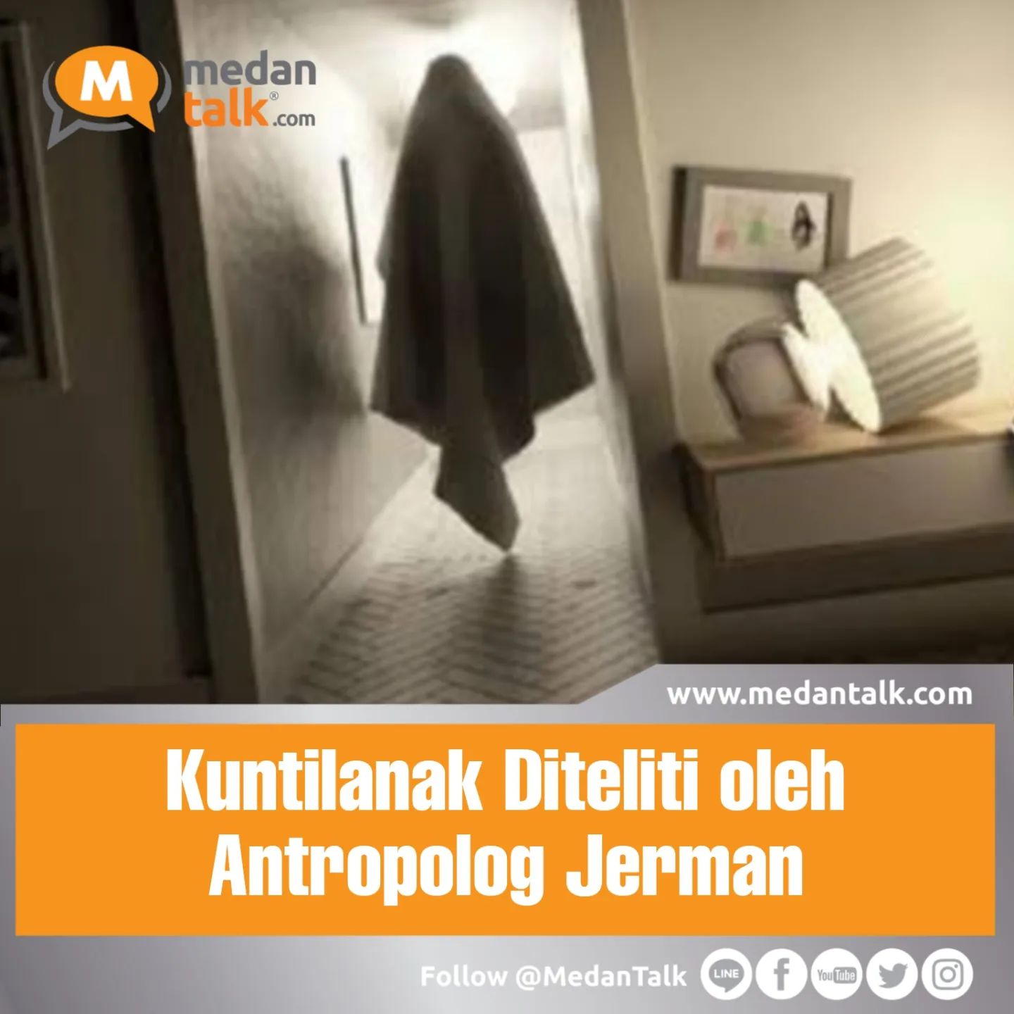 Kuntilanak Diteliti oleh Antropolog Jerman

Seorang antropolog Jerman, Timo Duile telah mengungkap sejarah tentang kuntilanak yang dianggap oleh sebagian masyarakat Indonesia sebagai salah satu hantu perempuan menakutkan.

Penelitian Timo Duile telah dipublikasikan dalam Journal of the Humanities and Social Sciences of Southeast Asia pada 2020 dengan judul "Kuntilanak: Ghost Narratives and Malay Modernity in Pontianak, Indonesia".

Timo menuturkan bahwa kuntilanak tidak hanya menjadi ikon budaya di Indonesia saja, tetapi juga dikenal di beberapa negara di Asia Tenggara, seperti Malaysia, Singapura, Brunei Darussalam, serta bagian selatan Filipina dan Thailand.

Di negara Malaysia dan Singapura, kuntilanak disebut Pontianak, yakni perempuan dengan ciri-ciri seperti vampir: tertarik dengan darah dan berbahaya bagi wanita yang melahirkan.

Sebagai mayat hidup, dia mengancam yang hidup karena dia tidak dapat menemukan kedamaian. Dia memakai pakaian putih dan konon dia biasanya tinggal di bawah pohon atau di hutan.

Apa kisah horor yang oernah kamu alami ?