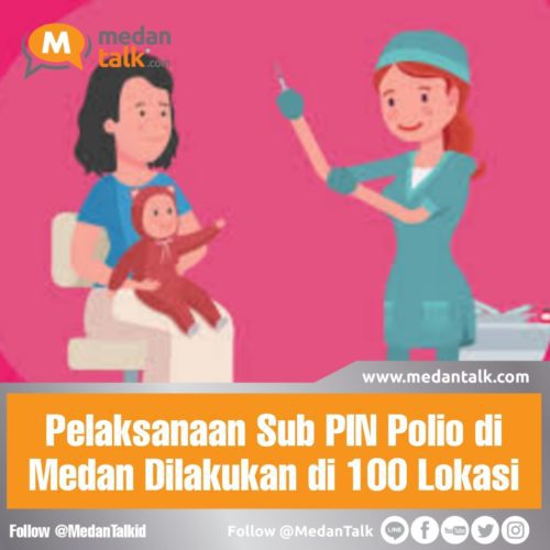 Pelaksanaan Sub PIN Polio di Medan Dilakukan di 100 Lokasi
Pelaksanaan Sub PIN Polio putaran pertama di Kota Medan sudah berlangsung sejak kemarin dan akan berakhir pada 19 Februari 2023.
Masyarakat dimintakan agar membawa anaknya yang berada diusia 0-59 bulan untuk mendapatkan imunisasi polio agar memutus transmisi penularan penyakit polio pada anak.
Masyarakat Medan dinyatakan bisa membawa anaknya ke sejumlah lokasi yang sudah ditetapkan sebagai tempat pelaksanaan imunisasi polio.
“Kepada seluruh Masyarakat Kota Medan terutama keluarga yang memiliki balita (0-59 bln) kami sampaikan dan ingatkan agar membawa Balita nya ke pos PIN terdekat untuk mendapatkan 2 tetes manis Polio sebagai perlindungan terhadap penyakit Polio yang sudah muncul kembali di Aceh.
Kegiatan ini dilaksanakan di puskesmas, posyandu, sekolah atau pos pin yang sudah ditentukan dan gratis, tanggal 13 sampai dengan 19 Februari 2023 untuk Putaran I,” jelas Kepala Bidang Pencegahan dan Pengendalian Penyakit (P2P) Dinas Kesehatan Kota Medan, dr Pocut Fatimah Fitri kepada Waspada.
Lokasi-lokasi Pelaksanaan Sub PIN Polio putaran pertama ini diantaranya, Puskesmas Belawan jalan Stasiun nomor 1 Kelurahan Belawan II Medan Belawan, Puskesmas Secanang jalan Blok 21 Kelurahan Secanang, Puskesmas Pekan Labuhan jalan Jalan KL Yos Sudarso km 18,5 Medan dan Puskesmas Titi Papan Jalan Platina IV nomor 10 Medan.
Kemudian di Puskesmas Padang Bulan Jalan Jamin Ginting Kelurahan Padang Bulan, Puskesmas Medan Johor Jalan Karya Jaya nomor 5 Kelurahan Gedung Johor, Puskesmas Medan Denai Jalan Jermal XV Medan, Puskesmas Mandala Jalan Cucak Rawa Medan, Puskesmas Tuntungan Jalan Bunga Melati Medan.
Sebelumnya, Kadis Kesehatan Medan, Taufik Ririansyah mengungkapkan bahwa Sub PIN Polio ini digelar karena provinsi Aceh terdapat Kasus Luar Biasa (KLB) Polio.
Oleh karenanya berdasarkan Instruksi Kementerian Kesehatan daerah terdekat dari KLB harus menggelar Sub PIN Polio dengan target bayi berumur 0-59 Bulan. Untuk mencapai target yang ditentukan hari ini dicanangkan Sub PIN Polio di seluruh wilayah kota Medan.
Sumber: waspada.id