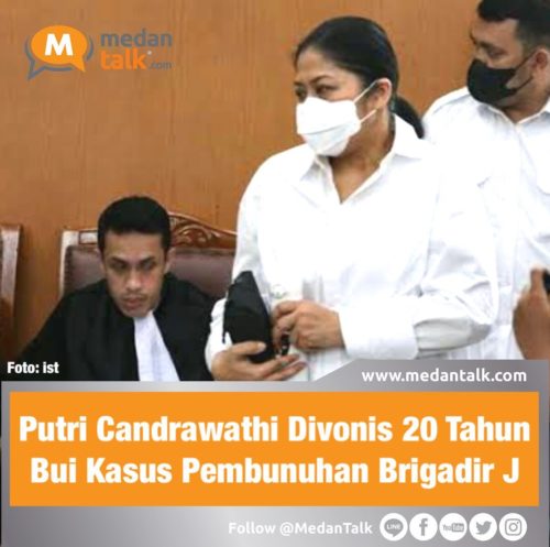Putri Candrawathi Divonis 20 Tahun Bui Kasus Pembunuhan Brigadir J

Istri mantan Kadiv Propam Polri Ferdy Sambo, Putri Candrawathi divonis hukuman penjara selama 20 tahun oleh majelis hakim Pengadilan Negeri Jakarta Selatan.
Majelis hakim menilai Putri telah terbukti terlibat dalam tindak pidana pembunuhan berencana terhadap Nofriansyah Yosua Hutabarat alias Brigadir J.

"Menjatuhkan pidana terhadap terdakwa dengan pidana 20 tahun," ujar ketua majelis hakim Wahyu Iman Santoso saat membacakan amar putusan di PN Jakarta Selatan, Senin (13/2).

Dalam pertimbangan menjatuhkan putusan, hakim menuturkan sejumlah keadaan memberatkan dan meringankan untuk Putri. Hal memberatkan Putri yaitu dianggap tidak berterus terang dan menyulitkan jalannya persidangan.

Selain itu, perbuatan Putri dinilai mencoreng organisasi Bhayangkari. Sementara hakim tak menyebutkan ada hal meringankan untuk Putri.

Ia dinilai melanggar Pasal 340 KUHP jo Pasal 55 ayat 1 ke-1 KUHP. Vonis hakim ini lebih berat daripada tuntutan jaksa penuntut umum yang ingin Putri dihukum dengan pidana delapan tahun penjara.

Pada hari yang sama, Ferdy Sambo dijatuhi hukuman mati oleh hakim karena dinilai terbukti melakukan tindak pidana pembunuhan berencana dan tanpa hak melakukan perbuatan yang menyebabkan sistem elektronik tidak berfungsi sebagaimana mestinya.

Sambo dinilai melanggar Pasal 340 KUHP jo Pasal 55 ayat 1 ke-1 KUHP dan Pasal 49 jo Pasal 33 UU ITE jo Pasal 55 ayat 1 ke-1 KUHP.

Dalam kasus pembunuhan berencana, tindak pidana itu turut melibatkan Richard Eliezer Pudihang Lumiu alias Bharada E, Ricky Rizal (Bripka RR), dan Kuat Ma'ruf. Richard dituntut dengan pidana 12 tahun penjara, sementara Ricky dan Kuat dituntut dengan pidana delapan tahun penjara.

Pembunuhan terhadap Yosua terjadi pada Jumat, 8 Juli 2022 di rumah dinas Sambo nomor 46 di Kompleks Polri, Duren Tiga, Jakarta Selatan. Richard dan Sambo disebut menembak Yosua.

Latar belakang pembunuhan diduga karena Putri telah dilecehkan Yosua saat berada di Magelang, Jawa Tengah pada Kamis, 7 Juli 2022. Dugaan ini telah dibantah oleh pihak keluarga Yosua.

Sumber: cnnindonesia