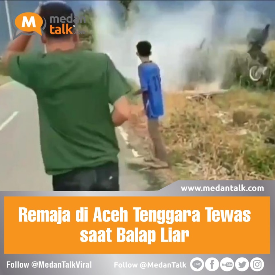 Remaja di Aceh Tenggara Tewas saat Balap Liar

Seorang remaja di Aceh Tenggara, Aceh, YN (17) tewas saat balapan liar. Motor yang dikendarai YN jatuh kemudian terbang ke sawah.

Dalam video dilihat detikSumut, Sabtu (4/2/2023), sejumlah remaja terlihat berdiri kiri kanan jalan yang tampak lurus. Dari kejauhan, muncul dua motor yang melaju dengan kecepatan tinggi.

Salah satu motor tampak oleng sehingga keluar dari bahu jalan. YN disebut jatuh ke parit di pinggir jalan sedangkan motornya terbang jauh ke areal persawahan usai membentur tembok.

Sejumlah orang yang menyaksikan balapan itu terlihat panik. Mereka berusaha mengangkat korban dari parit.

Insiden itu disebut terjadi di ruas jalan kebun Sere menuju Bandara Alas Leuser, Aceh Tenggara. Kasat Lantas Polres Aceh Tenggara Iptu Abdullah Husein menyebutkan YN tewas saat dibawa ke rumah sakit di daerah tersebut.

"Kejadiannya seminggu lalu tanggal 29 Januari," kata Husein saat dimintai konfirmasi detikSumut.

Menurutnya, jalan tersebut kerap dipakai sebagai lokasi balap liar.

"Kalau nggak salah kemarin sudah dipasang polisi tidurnya di sana untuk mengantisipasi timbulnya balap liar lagi," ujar Husein.

Sumber: detik.com/sumut/hukum-dan-kriminal/d-6550905/remaja-di-aceh-tenggara-tewas-saat-balap-liar-motornya-terbang.