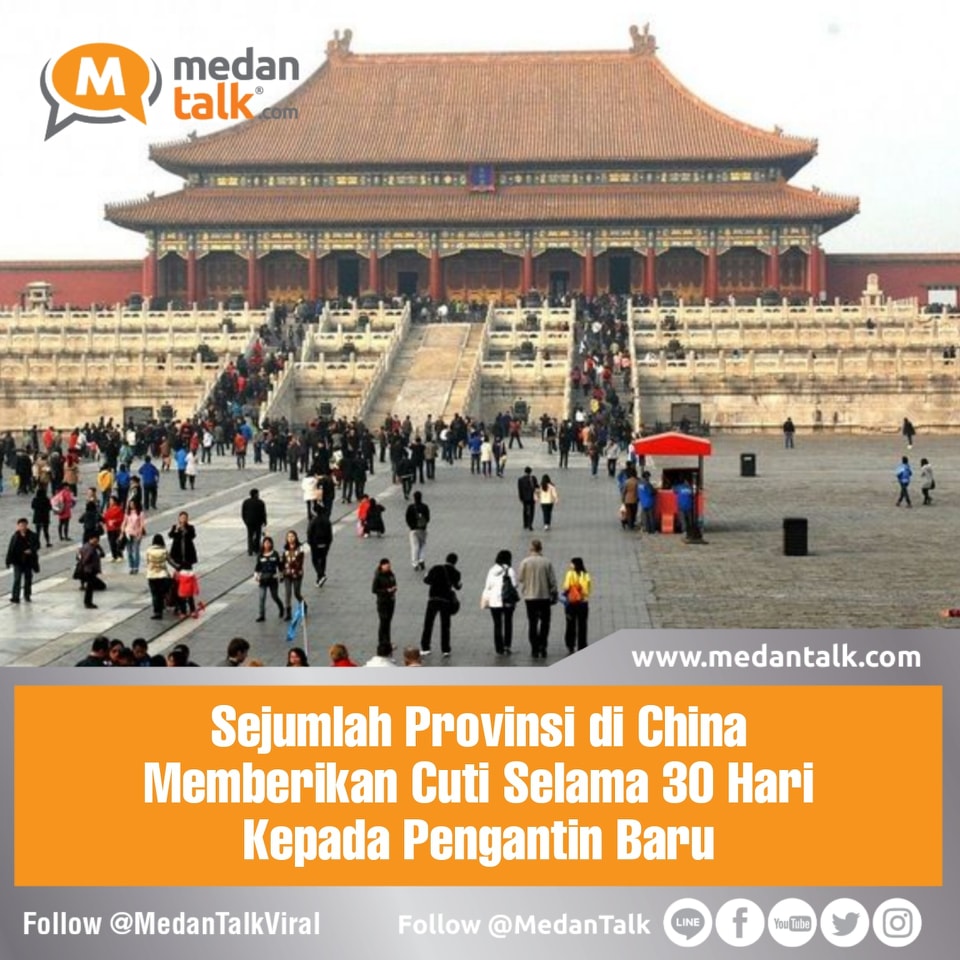 Sejumlah provinsi di China memberikan cuti selama 30 hari kepada pengantin baru.

Kebijakan ini dilakukan untuk mendorong pernikahan dan meningkatkan angka kelahiran yang terus menurun. 

Pemberian cuti hingga 30 hari diharapkan bisa jadi insentif kepada warga China di tengah kekhawatiran resesi seks yang melanda China dan sejumlah negara tetangga seperti Korea dan Jepang. 

Dikutip dari Reuters, Provinsi Gansu dan provinsi pengahasil batu bara Shanxi kini memberikan cuti pernikahan 30 hari. Sementara itu, Provinsi Shanghai memberikan cuti pernikahan 10 hari dan Provinsi Sichuan masih hanya tiga hari.

"Memperpanjang cuti menikah adalah salah satu cara efektif untuk meningkatkan tingkat kesuburan," kata dekan Institut Penelitian Pengembangan Sosial, Southwestern University of Finance and Economics, Yang Haiyang. 

Menurut Yang, sejumlah kebijakan diperlukan untuk mencegah resesi seks, termasuk subsidi perumahan dan cuti melahirkan bagi laki-laki. Populasi China dilaporkan turun tahun lalu untuk pertama kalinya dalam enam dekade. Ini merupakan titik balik yang diperkirakan akan menandai dimulainya periode penurunan panjang.

Sumber: kompas.com/tren/read/2023/02/25/143000265/dihantui-resesi-seks-china-beri-cuti-nikah-30-hari.