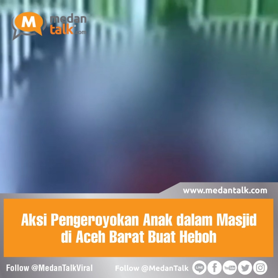 Aksi Pengeroyokan Anak dalam Masjid di Aceh Barat Buat Heboh Aksi pengeroyokan