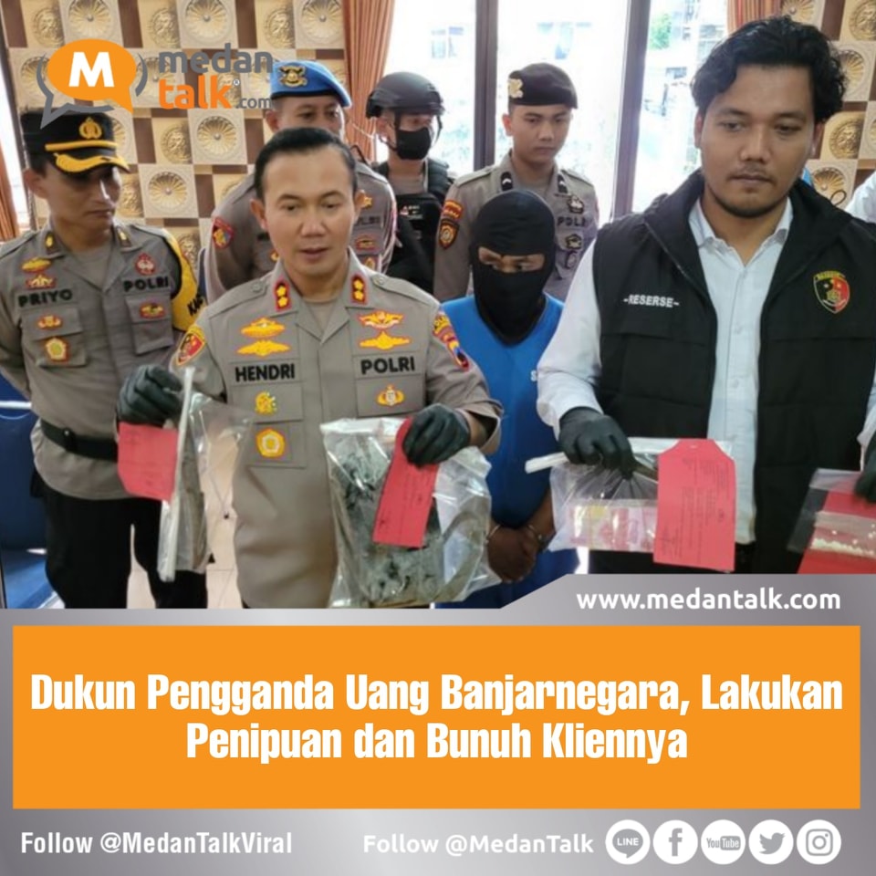 Dukun Pengganda Uang Banjarnegara, Lakukan Penipuan dan Bunuh Kliennya Kasus dukun pengganda