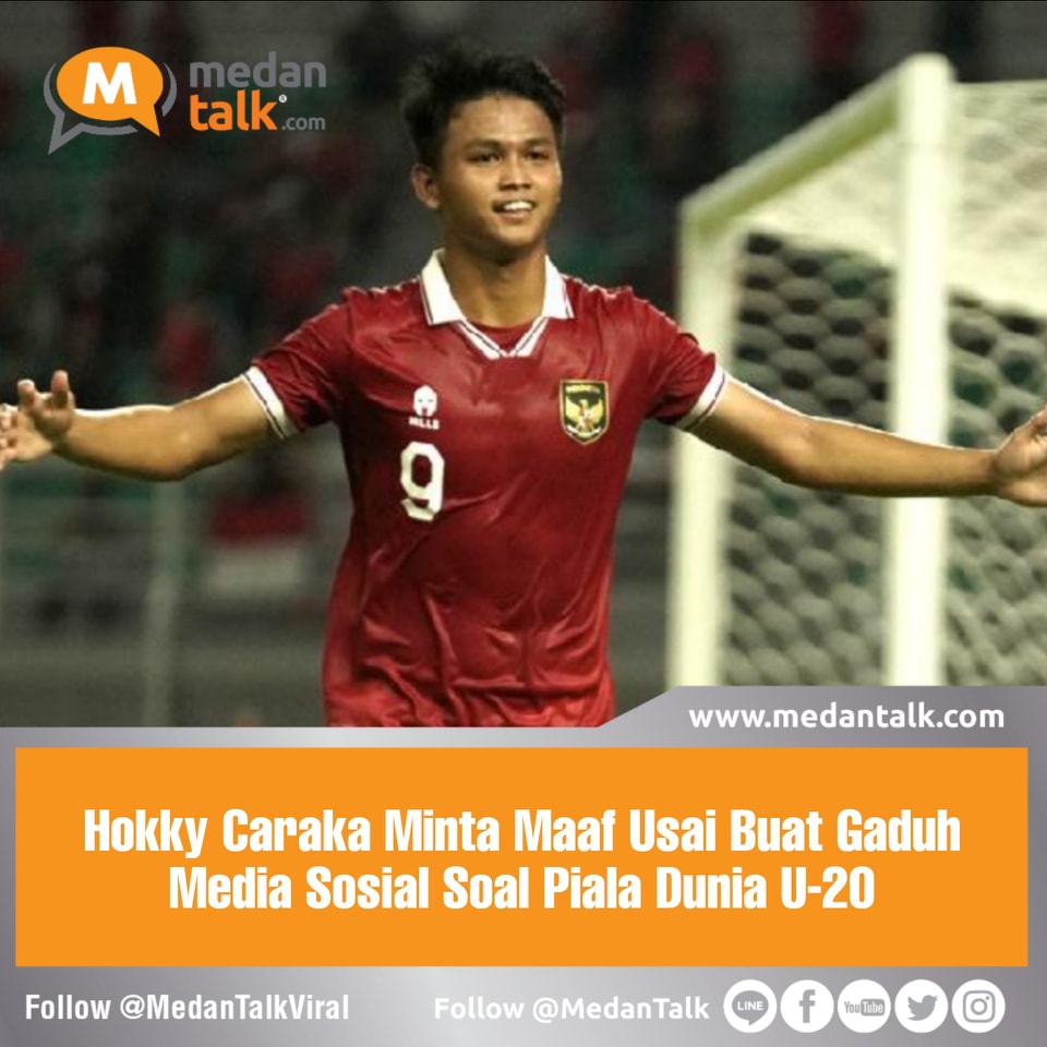 Hokky Caraka Minta Maaf Usai Buat Gaduh Media Sosial Soal Piala Dunia