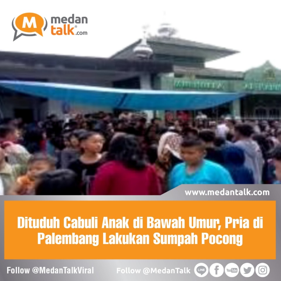 Dituduh Cabuli Anak di Bawah Umur, Pria di Palembang Lakukan Sumpah Pocong