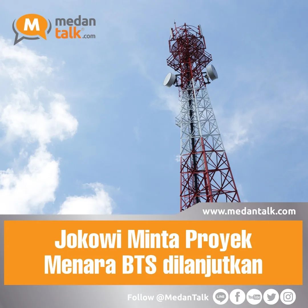 Jokowi Minta Proyek Menara BTS dilanjutkan Plt Menteri Komunikasi dan Informatika Mahfud