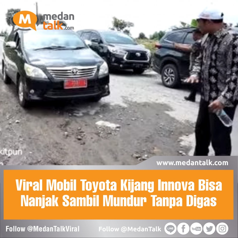 Viral Mobil Toyota Kijang Innova Bisa Nanjak Sambil Mundur Tanpa Digas Beredar