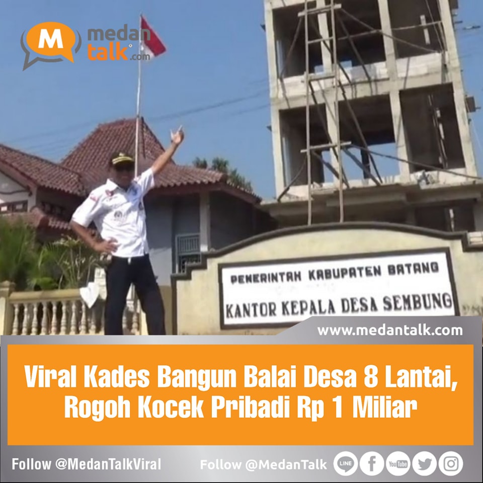 Kepala Desa (Kades) Sambung, Kecamatan Banyuputih, Kabupaten Batang, Jawa Tengah, jadi perhatian
