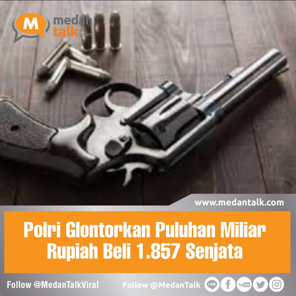 Polri membeli ribuan senjata baru berbentuk pistol laras pendek berisi lada hingga
