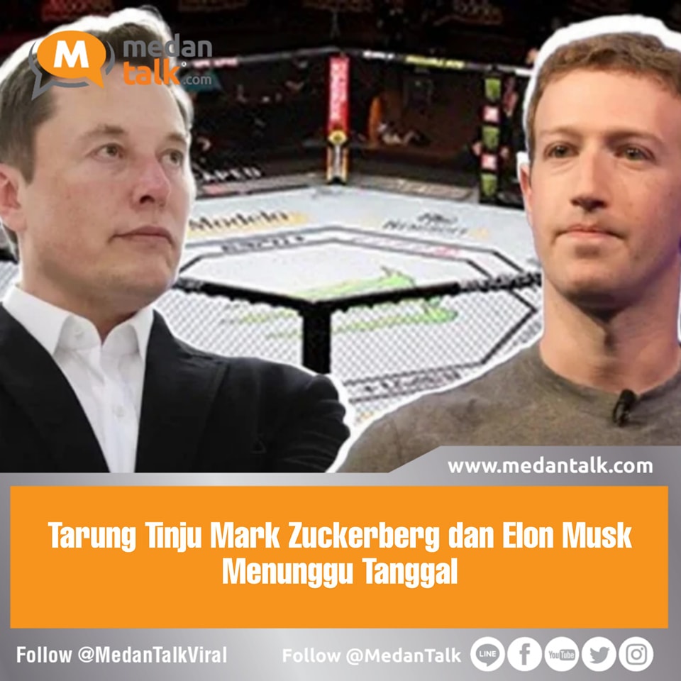 Pendiri Facebook Mark Zuckerberg mengatakan dia menunggu Elon Musk untuk mengkonfirmasi tanggal