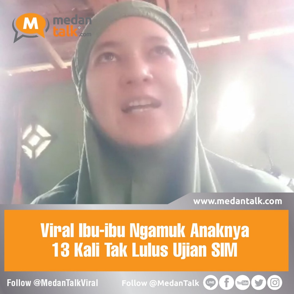Seorang ibu mengamuk di Satlantas Polres Gresik. Hal itu dikarenakan, anaknya sudah
