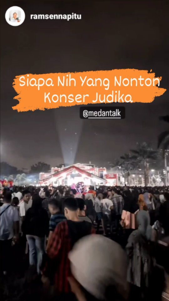 siapa nih yang hari ini ikut nobton judika dalam perayaan HUT RI
