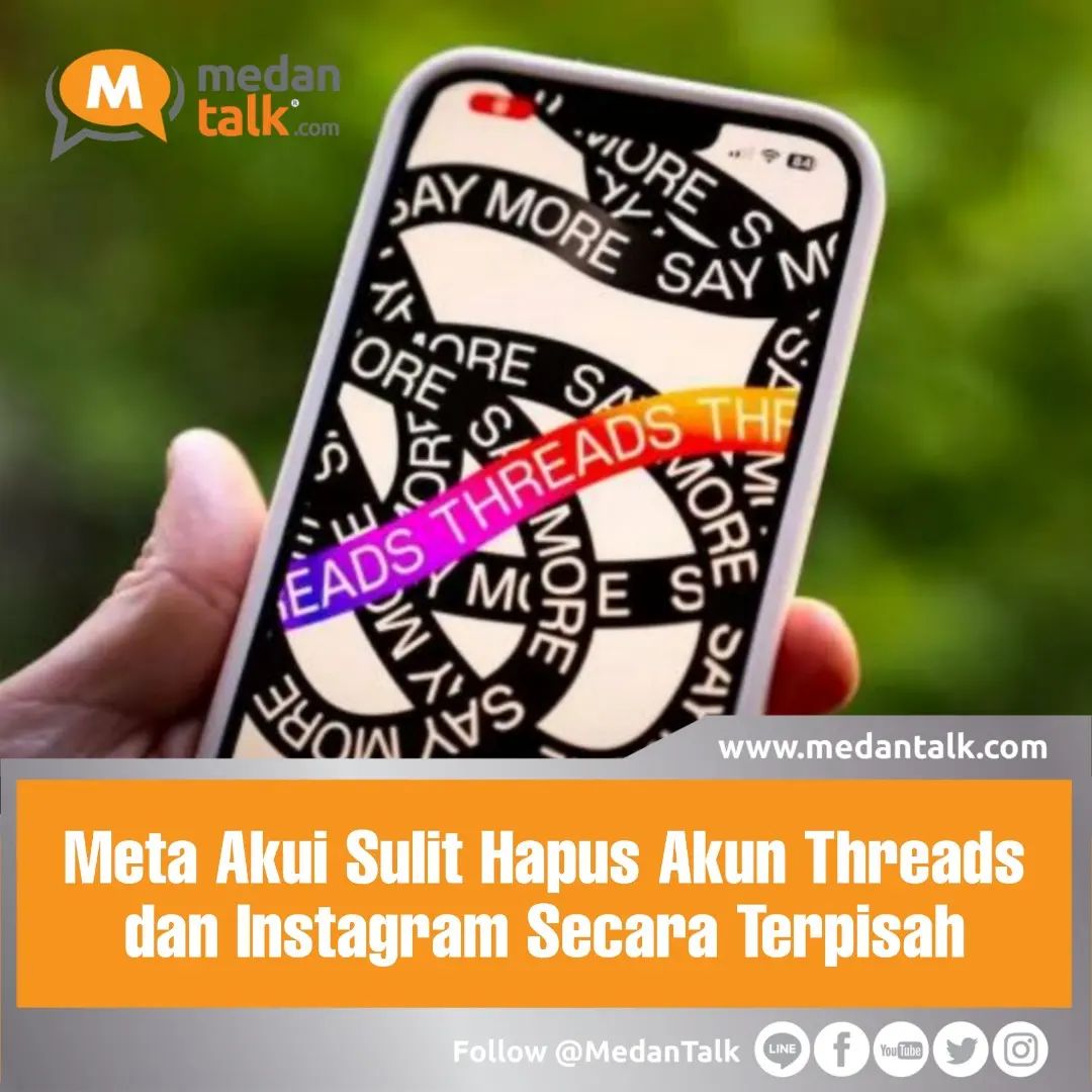 Meta Akui Sulit Hapus Akun Threads dan Instagram Secara Terpisah PELUNCURAN Threads bulan Juli