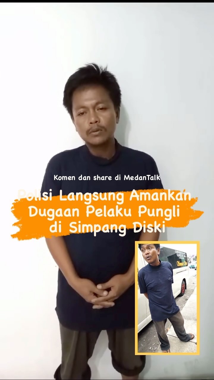 Menindak lanjuti video yg beredar di media sosial terkait adanya Pungli di Simpang Diski, Unit Reskrim Polsek Sunggal langsung melakukan penyelidikan.
Setelah dilakukan penyelidikan, Tim mendapat informasi tentang keberadaan pelaku.
Kemudian Tim yg dipimpin oleh Kanit Reskrim Polsek Sunggal AKP Suyanto Usman Nasution SH MH beserta Panit Reskrim Ipda M. Syahputra Harahap SH langsung bergerak dan berhasil mengamankan pelaku.
Selanjutnya Tim memboyong pelaku untuk proses lebih lanjut.
Video full 1 menit yang viral ada di @medantalkid dan tiktok @medantalk
+ Agar jangkauan postingan ini bisa meluas, jangan lupa untuk selalu like setiap postingan kami dan juga tinggalkanlah komentar meski hanya sekedar emoticon. 🥰
♡ Silakan share (cerita/info lalulintas) ke story mention @medantalk dan juga @medantalkviral @medanku @medantalkid utk admin seleksi dan repost. Ingat tulis lokasi & kapan kejadian, keterangan kejadian dgn jelas dan lengkap di story agar mudah di mengerti saat repost. Pastikan juga akun anda tidak dikunci agar kami bisa lihat dan repost. Terima kasih
Sumber : @polseksunggal
Mereka pungli karena apa ya?