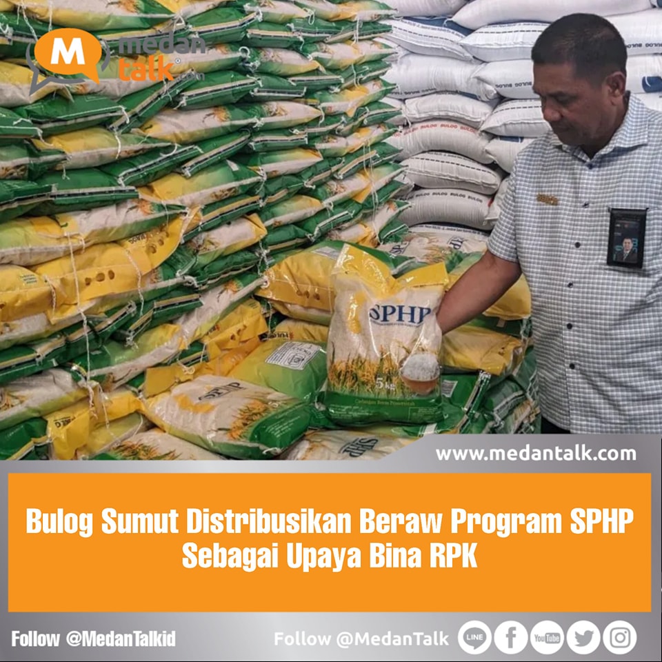 Pemimpin Wilayah Perum Bulog Sumatera Utara (Sumut) Arif Mandu mengatakan salah satu