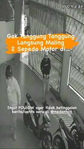 Curanmor terjadi lagi di tempat kos, sekaligus dua sepeda motor di larikan