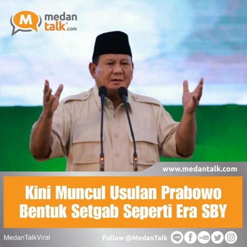 Kini Muncul Usulan Prabowo Bentuk Setgab Seperti Era SBY Calon presiden nomor