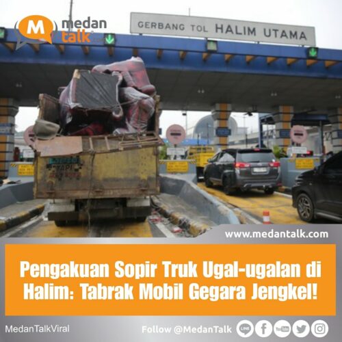Pengakuan Sopir Truk Ugal-ugalan di Halim: Tabrak Mobil Gegara Jengkel! Sopir truk