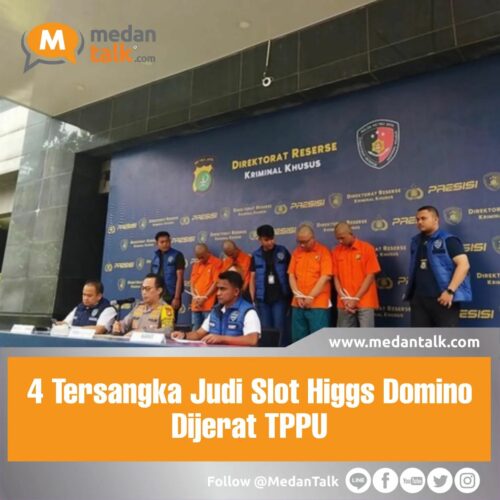 4 Tersangka Judi Slot Higgs Domino Dijerat TPPU, Terancam 20 Tahun Bui