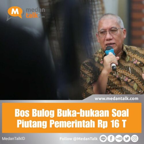 Bos Bulog Buka-bukaan Soal Piutang Pemerintah Rp 16 T Pemerintah punya utang