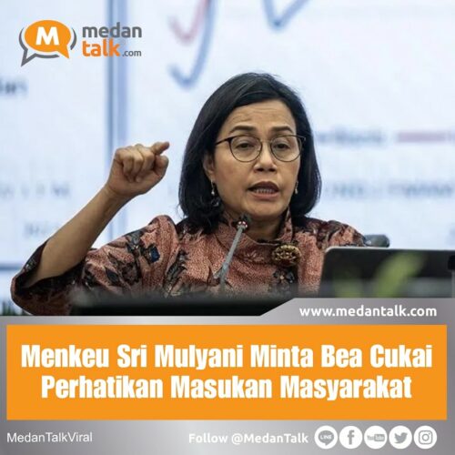 Menkeu Sri Mulyani Minta Bea Cukai Perhatikan Masukan Masyarakat Menteri Keuangan (Menkeu)