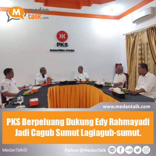PKS Berpeluang Dukung Edy Rahmayadi Jadi Cagub Sumut Lagi Partai Keadilan Sejahtera