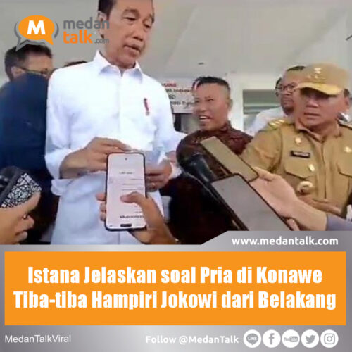 Istana Jelaskan soal Pria di Konawe Tiba-tiba Hampiri Jokowi dari Belakang Istana
