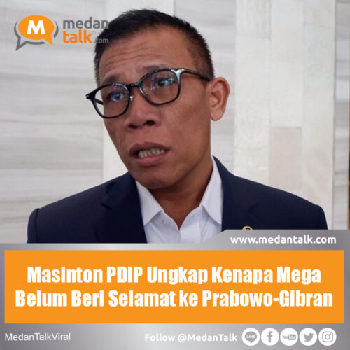 Masinton PDIP Ungkap Kenapa Mega Belum Beri Selamat ke Prabowo-Gibran Politikus PDIP