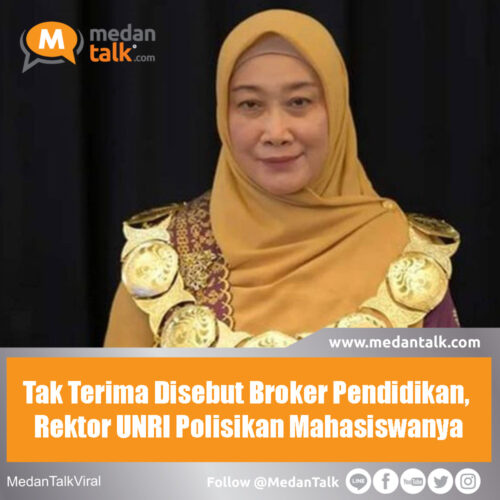Tak Terima Disebut Broker Pendidikan, Rektor UNRI Polisikan Mahasiswanya Rektor Universitas Riau
