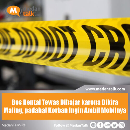 Bos Rental Tewas Dihajar karena Dikira Maling, padahal Korban Ingin Ambil Mobilnya