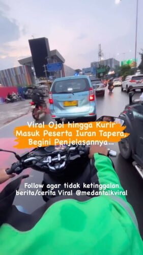 Viral Ojol hingga Kurir Masuk Peserta Iuran Tapera, Begini Penjelasannya… Kementerian Ketenagakerjaan