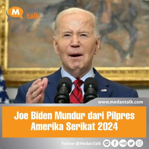 Joe Biden Mundur dari Pilpres AS 2024 Petahana Presiden Amerika Serikat, Joe Biden, menyatakan