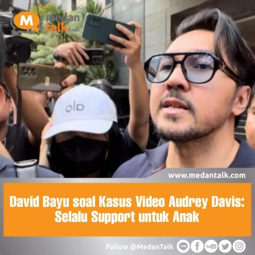 David Bayu soal Kasus Video Audrey Davis: Selalu Support untuk Anak Musisi