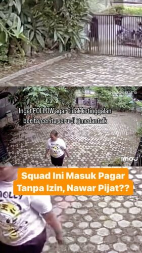 Kelompok OTK Squad masuk pagar rumah tanpa izin, nawar Pijat; begini ceritanya