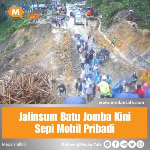 Jalinsum Batu Jomba Kini Sepi Mobil Pribadi Lalu lalang mobil pribadi kini