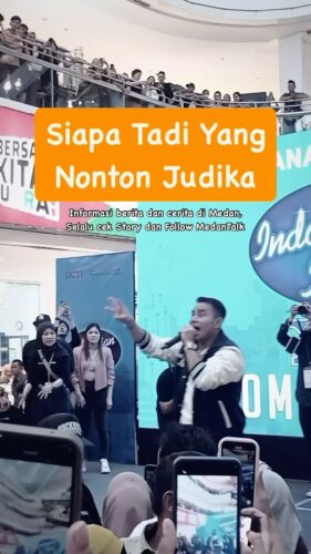 Siapa tadi yang nonton judika di Plaza Medan Fair ? + Agar